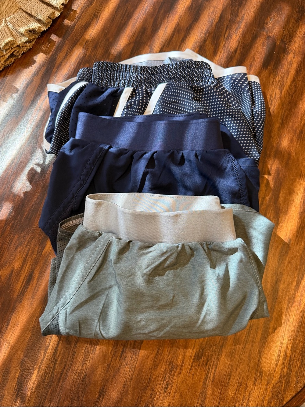 Under Armour Women's Athletic Shorts Bundle - Navy, Gray & Charcoal